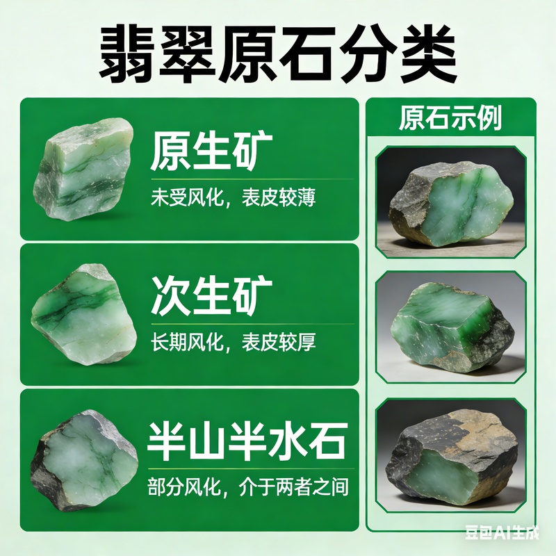 冰种阳绿翡翠蛋面